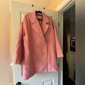 Free People Double Breasted coat